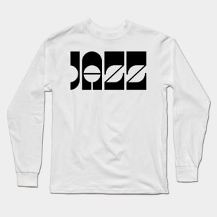 Jazz logo design Long Sleeve T-Shirt